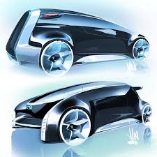 Toyota Fun Vii Concept Design Sketch By Jin Won Kim Concept Car Design Futuristic Cars Automotive Design