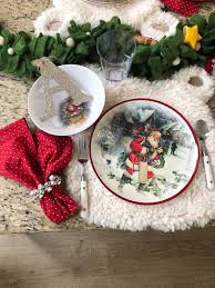 Pottery barn kids red quilted christmas stocking angel *vivienne* new blonde. Pottery Barn Kids Christmas Table Setting What Would Karl Do