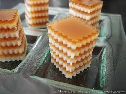Agar Agar Lapis Gula Merah Gula Melaka Resepi Terbaik Hidangan Penutup Resep Makanan Penutup Makanan Dan Minuman