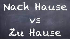 Idiomatic expressions often create confusion for learners of german. Nach Hause Vs Zu Hause German 1 Ws Explanation Deutsch Lernen Youtube