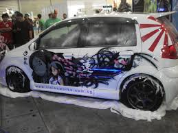 Airbrush Cars Gallery Hyundai Getz Airbrush Modification Car Modification 2011 Art Cars Modified Cars Hyundai