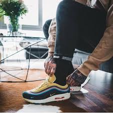 Sean Wotherspoon Air Max 97 Shoes On Feet Anpkick Com Nike Lebron Nike Lunar Retro