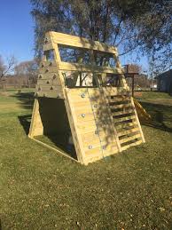 Playground Pyramid Side View Backyard Kids Play Area Backyard Playground Diy Playground