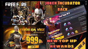 A maneira mais rápida, fácil e segura de fazer recarga em jogos e aplicativos. Free Fire New Event Joker Incubator Returns New Top Up Event Youtube