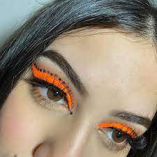 Neon Orange Realness Nose Ring Neon Orange Makeup
