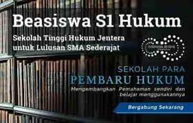 Keeping records of student grades, activities and attendance. Beasiswa S1 Jentera Sekolah Tinggi Hukum Tahun 2021 Untuk Lulusan Sma Smk Sederajat Indbeasiswa