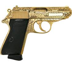 Taurus 1911 38 Super Black And Gold Pin On Guns