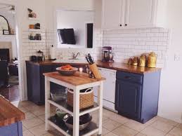 Two Tone Cabinets Tuxedo Kitchen Butcher Block Countertops Floating Shelves Ikea Island Subw Trendy Kitchen Tile Kitchen Hacks Design Best Kitchen Countertops