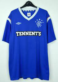 Official glasgow rangers fc puma 2016/2017/2018 home shirt jersey sz m medium. Vintage Glasgow Rangers Jersey Vintage Football Soccer Grailed