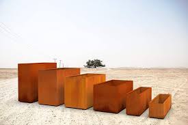 Nice corten steel planter 20″x46″x20″ corten steel planters are a popular choice for homeowners and commercial installations for several reasons. Corten Steel Metal Planter Box Rectangular Sizes Modern Garden Steel Planters For Commercial And Residential Outdoor Use