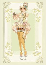 / chocolate gateau for valentines day. Coffee Personification Drinks Personification Zerochan Anime Image Board