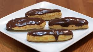 How To Make Eclairs Easy Homemade Chocolate Eclair Recipe Youtube In 2020 Eclair Recipe Easy Eclairs Chocolate Eclair Recipe