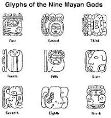 This page is to teach mayan culture and mayan gods. 9 Mayan God Glyphs Mayan Glyphs Mayan Art Mayan Symbols