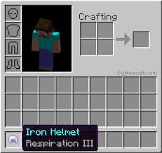 Respiration Enchantment In Minecraft Extends How Long You Can Breathe Underwater Minecraft Depth Strider Striders