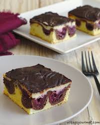 Donauwelle Mit Pudding Vom Blech Alltagsgourmet Rezept Gourmet Donauwelle Kuchen Donauwelle