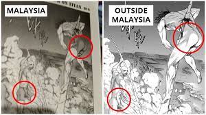 The attack on titan manga in malaysia is very different. Clothed Humanoids In Japanese Manga Raises Eyebrows Among Malaysia Fans Coconuts Kl