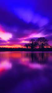 Download and use 60,000+ sunset stock photos for free. Nl31 Night Lake Blue Sunset Nature Soft Purple Wallpaper