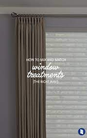 How To Layer Window Treatments Blinds Com Curtains Curtains Over Blinds Drapes Curtains