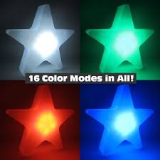 Light Up Led Star Decor Light Mood Lamp With Remote Glowproducts Com