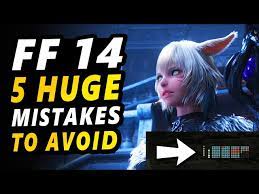 Don't make these 5 Huge Mistakes in FF14 as a New Player! - YouTube