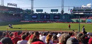 Fenway Park Section Field Box 11 Row M Seat 4 Liverpool