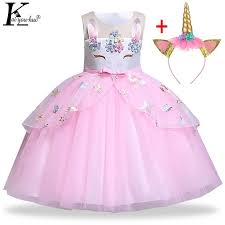 Ganti baju, mencoba sepatu baru, dan memakai aksesori semudah mengklik mouse. New Arrival Unicorn Gaun Pesta Anak Gaun Untuk Gadis Elsa Kostum Cinderella Dress Anak Elegan Gadis Shopee Indonesia