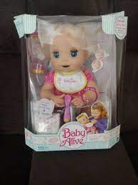 2006 Baby Alive Doll Hasbro Retired Soft Face Blonde Caucasian Eats Talks Poops For Sale Online Ebay