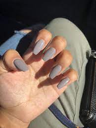 The perfect manicure can make or break your look. 40 Must Try Grey Acrylic Nails