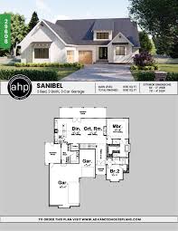 In general, the top of the foundation wall for at least the front 1/3 of the ground floor level should be the average height of neighboring houses. 1 Story Modern Farmhouse House Plan Sanibel