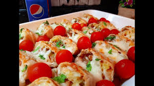 صنية ساندوش دجاج بخلطة شاورما مميزه تابعوها من اطيب الوصفات youtube chicken buns food recipes