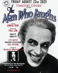 Cemetery cinema returns to Coney Island with The Man Who Laughs