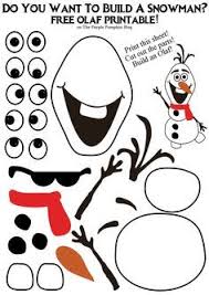 Free Olaf Printable Do You Want To Build A Snowman Christmas Crafts For Kids Olaf Party Snowman Crafts