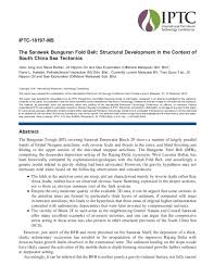 / petrotechnical inspection (m) sdn. Pdf The Sarawak Bunguran Fold Belt Structural Development In The Context Of South China Sea Tectonics John Jong Steven Barker And Franz Kessler Academia Edu