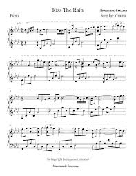 скачать песню Kiss I Was Made For Lovin You Muzyka Zvuk Dozhdya Skachat Besplatno Piano Sheet Music Free Sheet Music Piano Sheet
