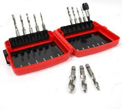 Maybe you would like to learn more about one of these? 13pc Quick Change M3 M10 Drill Tap Thread Spiral Screw Hss Drill Bit Set 1 4 Ebay