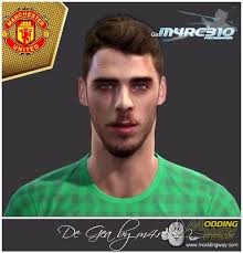 Manchester united is one of the most popular and. De Gea Face By M4rc310 Pro Evolution Soccer 2013