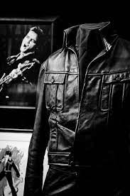 Leather Jacket From 1968 Nbc Tv Special Elvis Jumpsuits Elvis 68 Comeback Special Young Elvis
