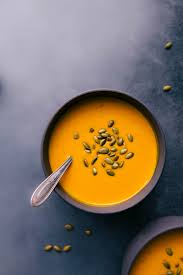 Recipe adapted from my creamy roasted cauliflower soup and roasted carrots recipe. Carrot Soup With Coconut Milk Chelsea S Messy Apron