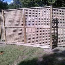 Forklifts are usually not required, however be prepared to hand unload fence tubing, rolls of chain link, bags and boxes of chain link fittings. Wood Fence Vs Lattice Fence Vs Chain Link Fence Jay Fencing