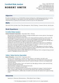 System risk management considers the additional insured provision an important condition to be stated on the certificate, especially with regards to our. Risk Analyst Resume Samples Qwikresume
