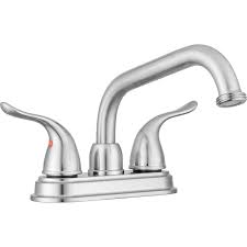 How to replace laundry tub faucet and washing machine shut off valves. Treviso Laundry Tub Utility Sink Faucet By Pacific Bay Brushed Satin Nickel Features Classic Winged Levers And Convenient Threaded Far Reaching Spout New 2019 Model Walmart Com Walmart Com