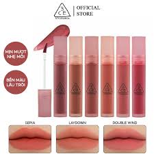 Son Kem Lì, Mịn Mượt Nhẹ Môi 3CE Blur Water Tint – THẾ GIỚI SKINFOOD