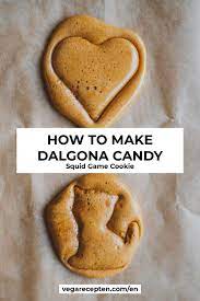 Korean Dalgona Candy Recipe The Squid Game Cookie Vega Recepten