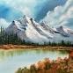 Bob Ross – Fall Mountain Majesty event in New Castle, IN
