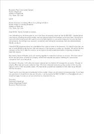 Business Plan Cover Letter Templates At Allbusinesstemplates Com