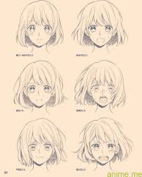 Anime hair drawing reference and sketches for artists #hairstyle #home #reference hairstyle art reference. 58 Concepts For Hair Drawing Reference Facial Expressions Anime Blog
