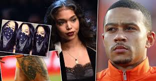 Lyon winger, and dutch international, memphis depay has once again revealed his incredible inked back tattoo which is a. Steve Harvey S Daughter Lori S Fiance Memphis Depay Has Tattoo Of Ex Girlfriend