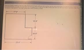 Your coat of bonding primer should be applied first to any. Solved How Much Paint Needed To Paint The Walls Interior Chegg Com