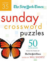 Qunb shares wordscapes daily puzzle answers for everyday. The New York Times Sunday Crossword Puzzles Volume 35 50 Sunday Puzzles From The Pages Of The New York Times Spiral Bound Book Revue