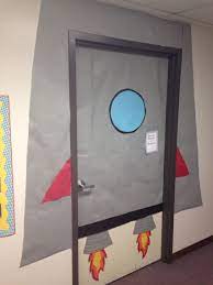 Maybe you would like to learn more about one of these? Rocket Ship Door Door Decorations Classroom Door Decorations Classroom Decor